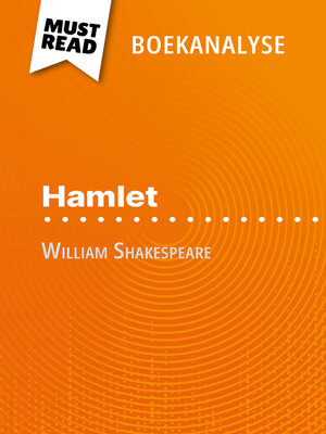 cover image of Hamlet van William Shakespeare (Boekanalyse)